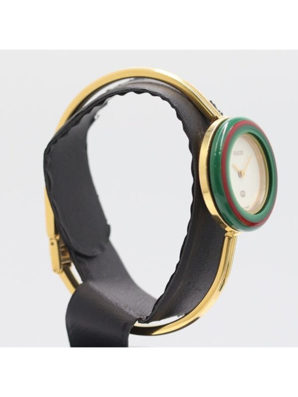 Gucci 11 12 Quartz Change Bezel White Dial Watch - Picture 3 of 4